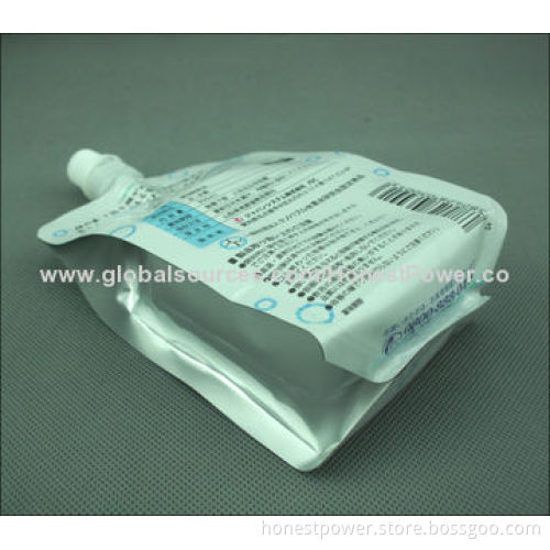 Spout Pouches with Gravure Printing, Packaging for Liquid and Cosmetics, Customized Sizes Accepted